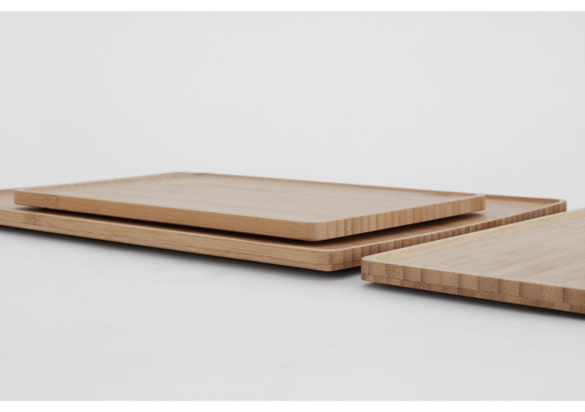 Plateau en Bambou - Petit et Écologique pour un Service Élégant - VI 807123 - Viva