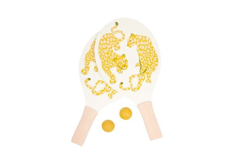 Set de Beach Tennis Sunnylife - 2 raquettes, 2 balles et filet inclus - SU 051276 - Sunnylife