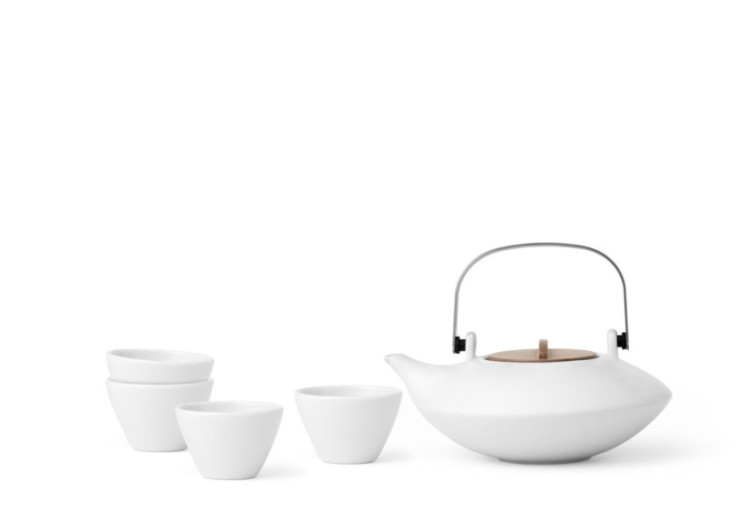 Théière Pure avec 2 Tasses - Design Scandinave Élégant - VI 759026 - Viva