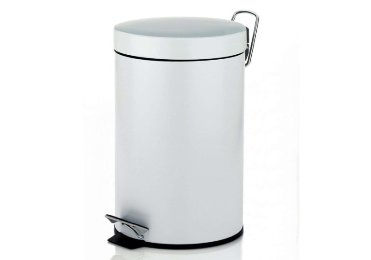 Poubelle Monaco avec Pédale - Capacité de 3 litres, design épuré - KE 181603 - Kela Badkamer