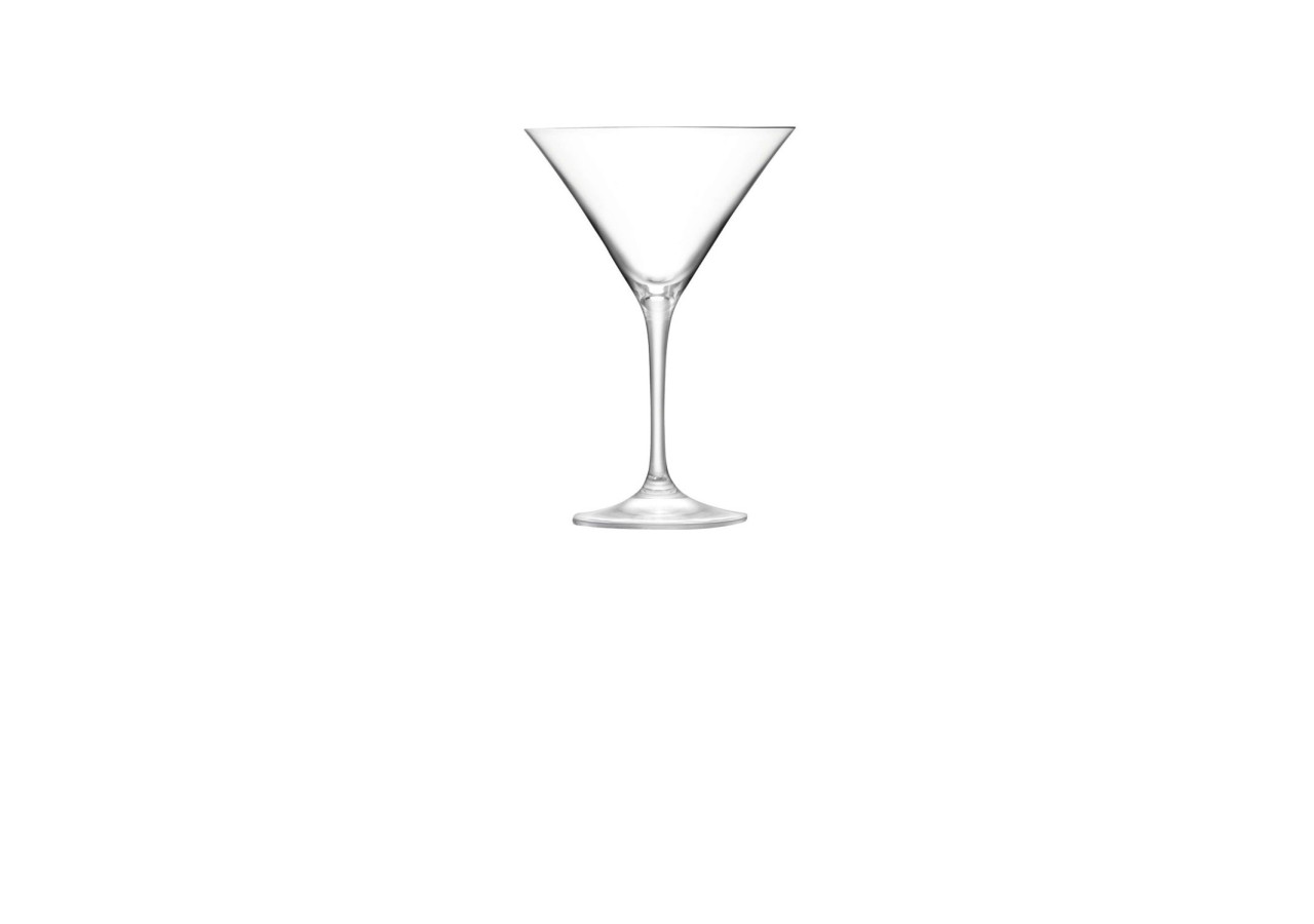 Verre à Cocktail CELLAR - Set de 6 verres de 250 ml en cristal - LS 526114 - L.S.A.