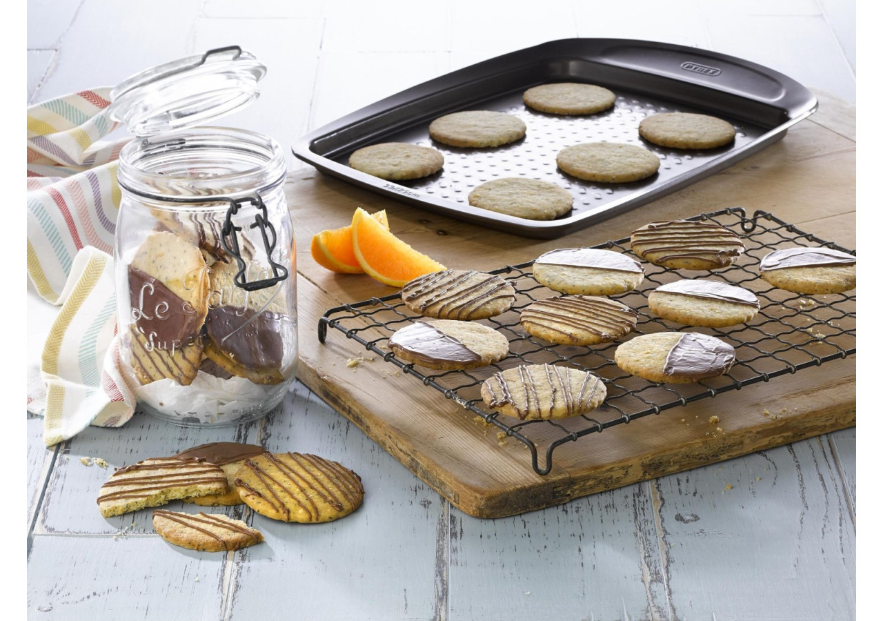 Plaque de Cuisson Asimetria - 33 x 25 cm, antiadhésive - PY 267441 - Pyrex