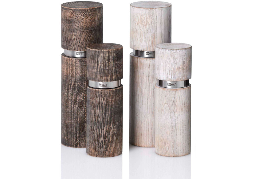 Moulin à Poivre ou Sel Textura - Précision et Design en Bois d'Érable - AD MP27 Z - Adhoc Moulin à Poivre ou Sel Textura - Précision et Design en Bois d'Érable - AD MP27 Z - Adhoc