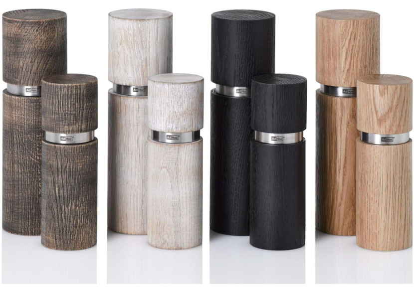 Moulin à Poivre ou Sel Textura - Précision et Design en Bois d'Érable - AD MP27 Z - Adhoc Moulin à Poivre ou Sel Textura - Précision et Design en Bois d'Érable - AD MP27 Z - Adhoc