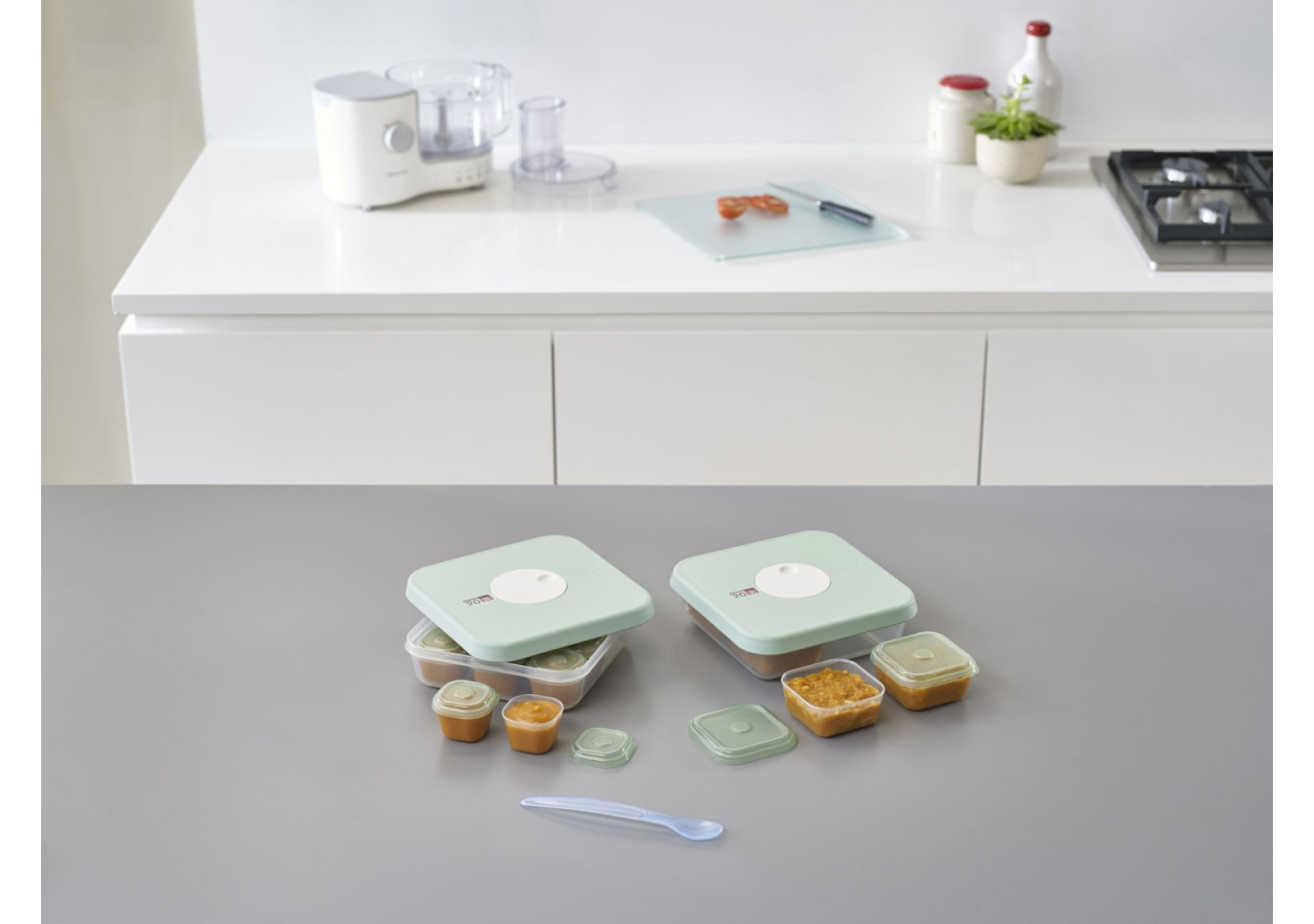 Set de 5 Boîtes de Conservation Dial Baby - Pratique et sécurisé - JJ 810448 - Joseph Joseph
