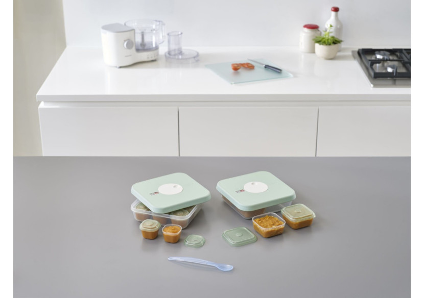 Set de 5 Boîtes de Conservation Dial Baby - Pratique et sécurisé - JJ 810448 - Joseph Joseph Set de 5 Boîtes de Conservation Dial Baby - Pratique et sécurisé - JJ 810448 - Joseph Joseph