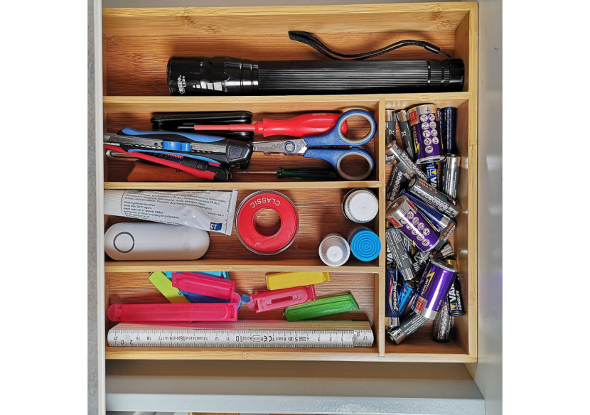 Tiroir à Couverts Kalma 30 x 34 x 5 cm - Organisation pratique - KE 120114 - Kela Keuken Tiroir à Couverts Kalma 30 x 34 x 5 cm - Organisation pratique - KE 120114 - Kela Keuken