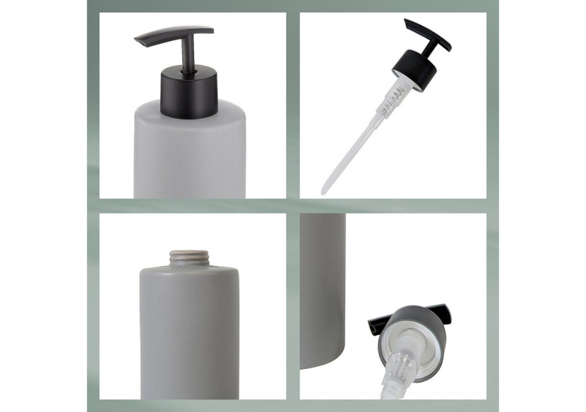 Distributeur de Savon Matsi - Élégance pour votre salle de bain - KE 237119 - Kela Badkamer Distributeur de Savon Matsi - Élégance pour votre salle de bain - KE 237119 - Kela Badkamer