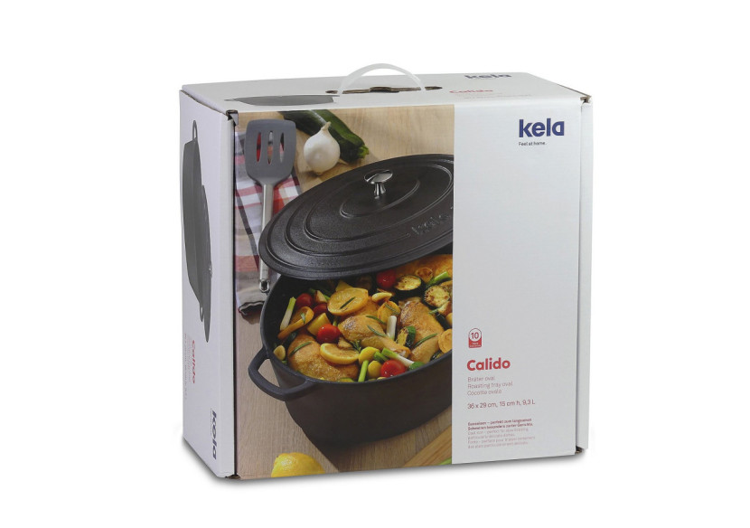 Cocotte Calido - 9,5 litres en fonte émaillée - KE 124747 - Kela Keuken