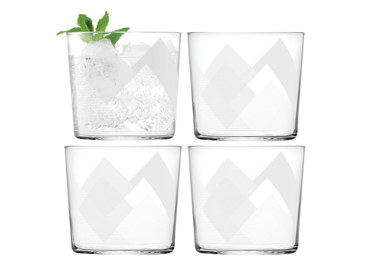 Set de Verres Tumbler Peaks - 310 ml, Lot de 4 - LS 574368 - L.S.A.