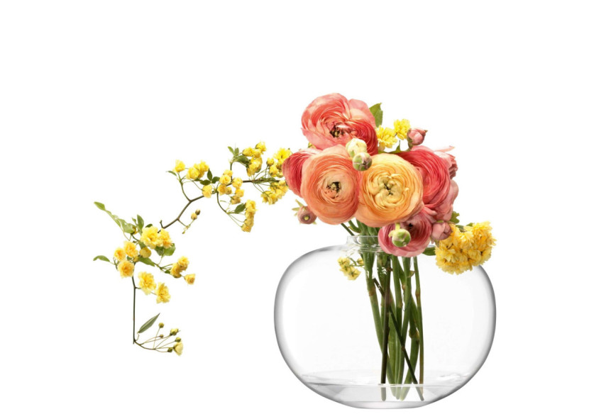 Vase à fleurs L.S.A. - 20 cm en verre - LS 580352 - L.S.A.