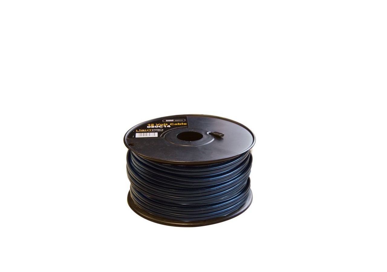 12 volt câble AWG14 - 50 m Connectivité-LP050C14- Light Pro