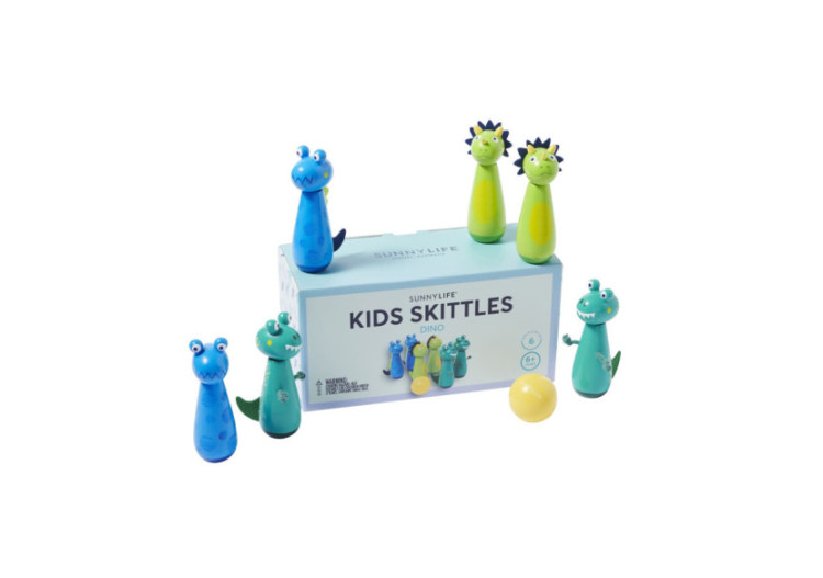 Set de Quilles Dino pour Enfants - 6 pièces colorées - SU 054130 - Sunnylife 2