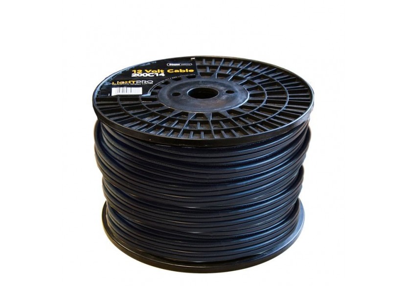 12 volt câble AWG14 - 200 m Connectivité-LP200C14- Light Pro