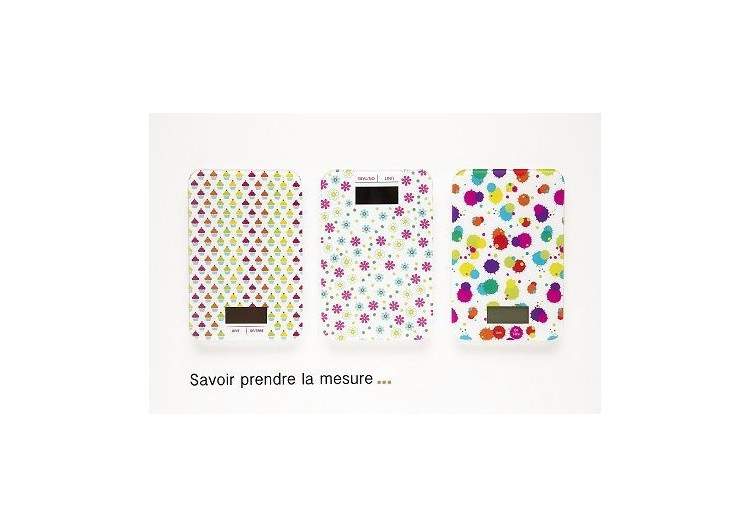 Balance de Cuisine Rectangulaire LED - Précise et Élégante - ZW 810690 - Pebbly 2