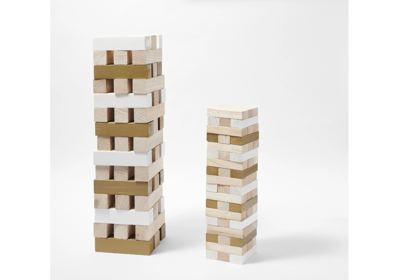 Géante Tour de Blocs - Jeu Familial Amusant - SU 053935 - Sunnylife