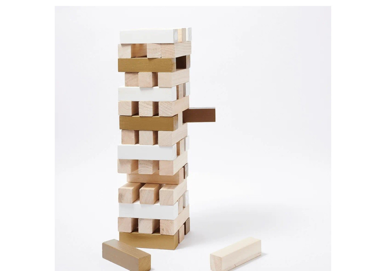 Géante Tour de Blocs - Jeu Familial Amusant - SU 053935 - Sunnylife