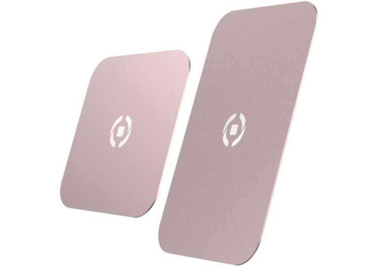 Set de 2 Plaques Magnétiques GhostPlate - Accessoire Pratique pour Smartphone - CE 732266 - Celly