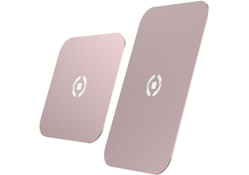 Set de 2 Plaques Magnétiques GhostPlate - Accessoire Pratique pour Smartphone - CE 732266 - Celly