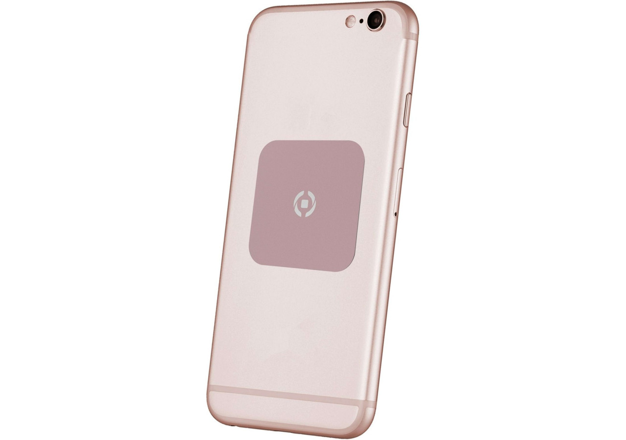 Set de 2 Plaques Magnétiques GhostPlate - Accessoire Pratique pour Smartphone - CE 732266 - Celly
