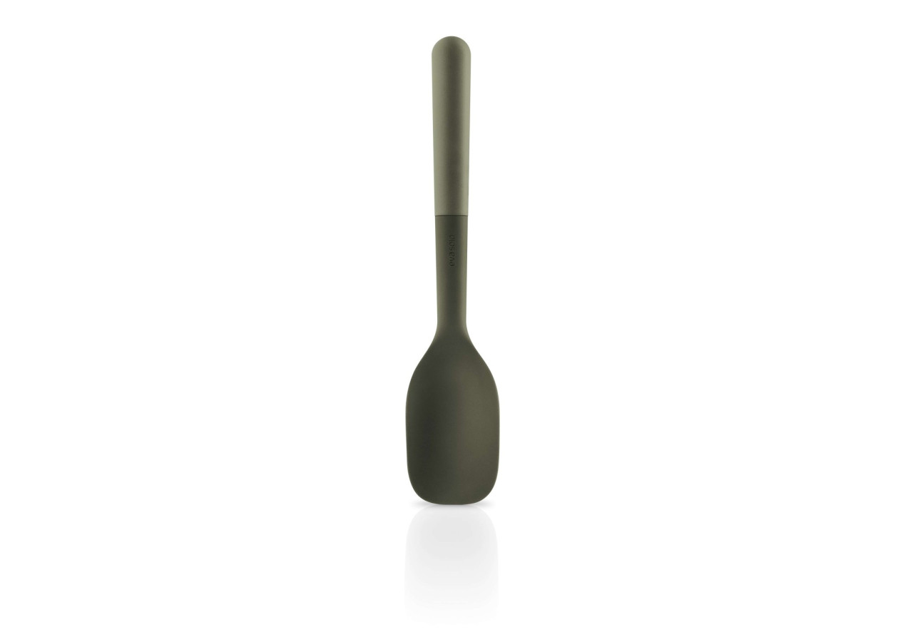 Cuillère de Service Verte - 25,5 cm, Silicone Résistant à la Chaleur - ES 215084 - Eva Solo