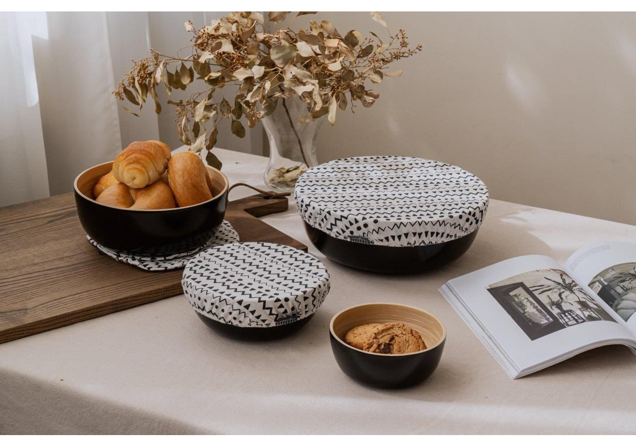 Housse Écologique pour Sceau - 36 cm, Design Ethno - BW 743199 - Bee's Wax