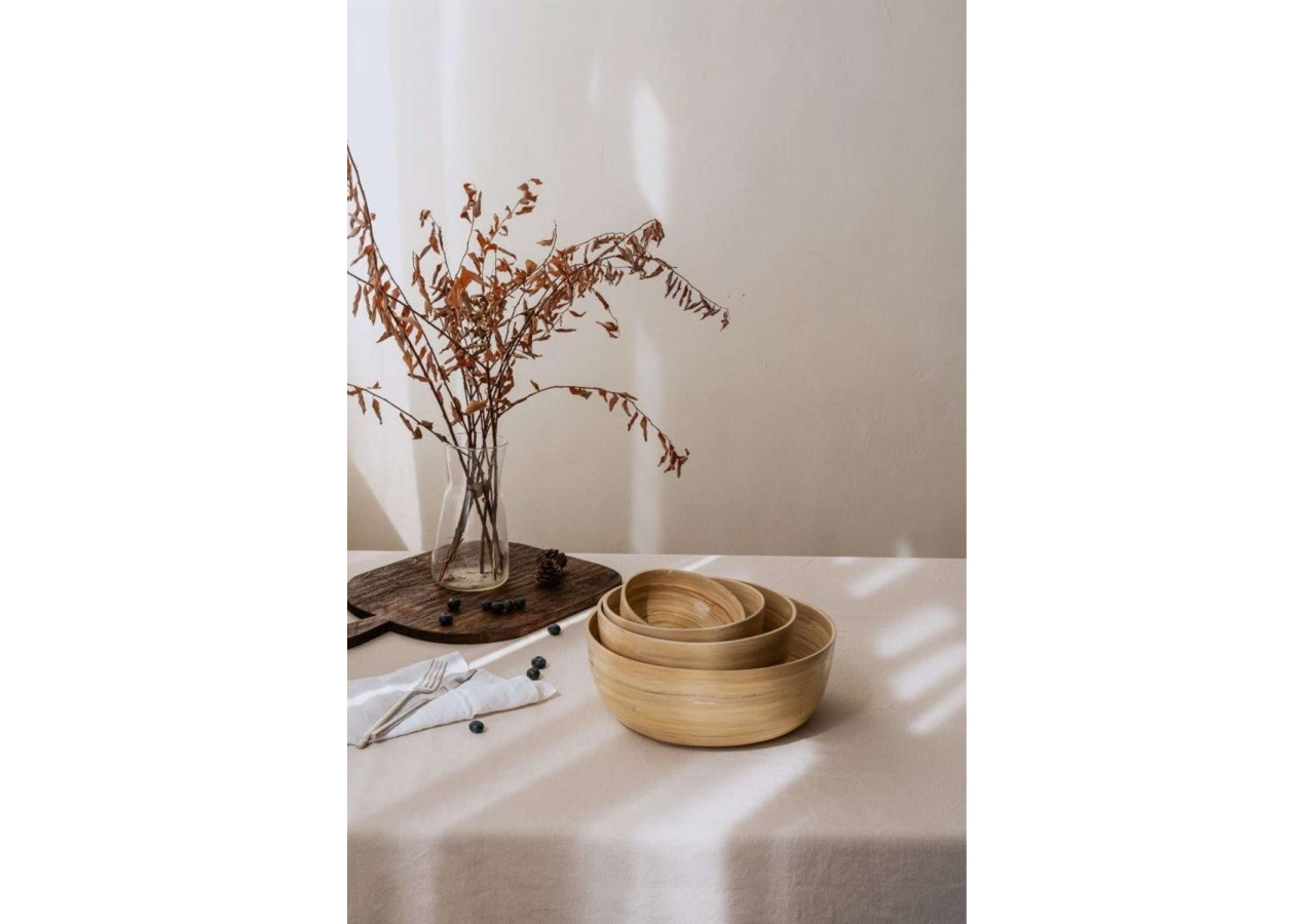 Assiette Écologique en Cire d'Abeille - 14 cm de Style Durable - BW 743441 - Bee's Wax