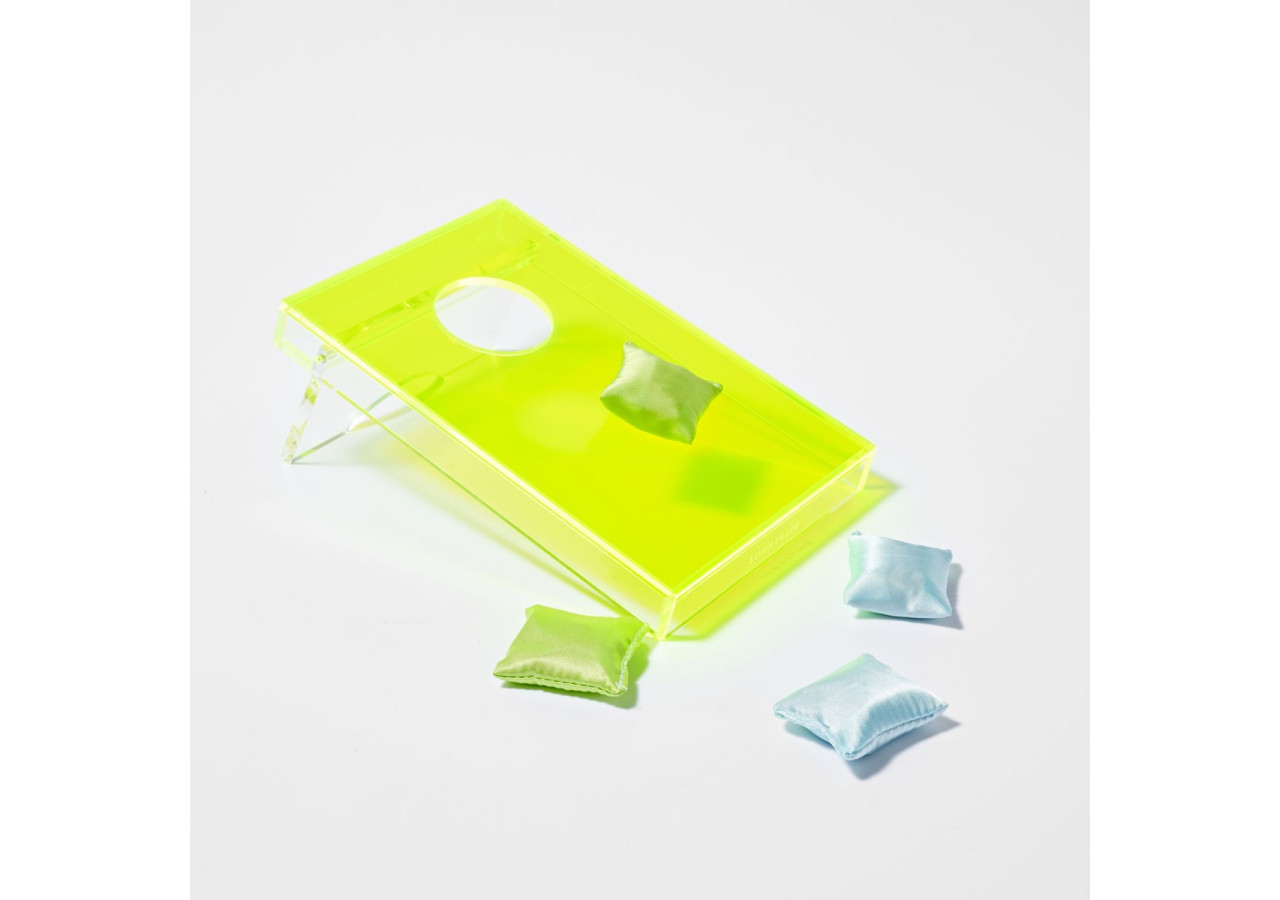 Jeu Lucite Cornhole - Amusement en Famille - SU 053881 - Sunnylife