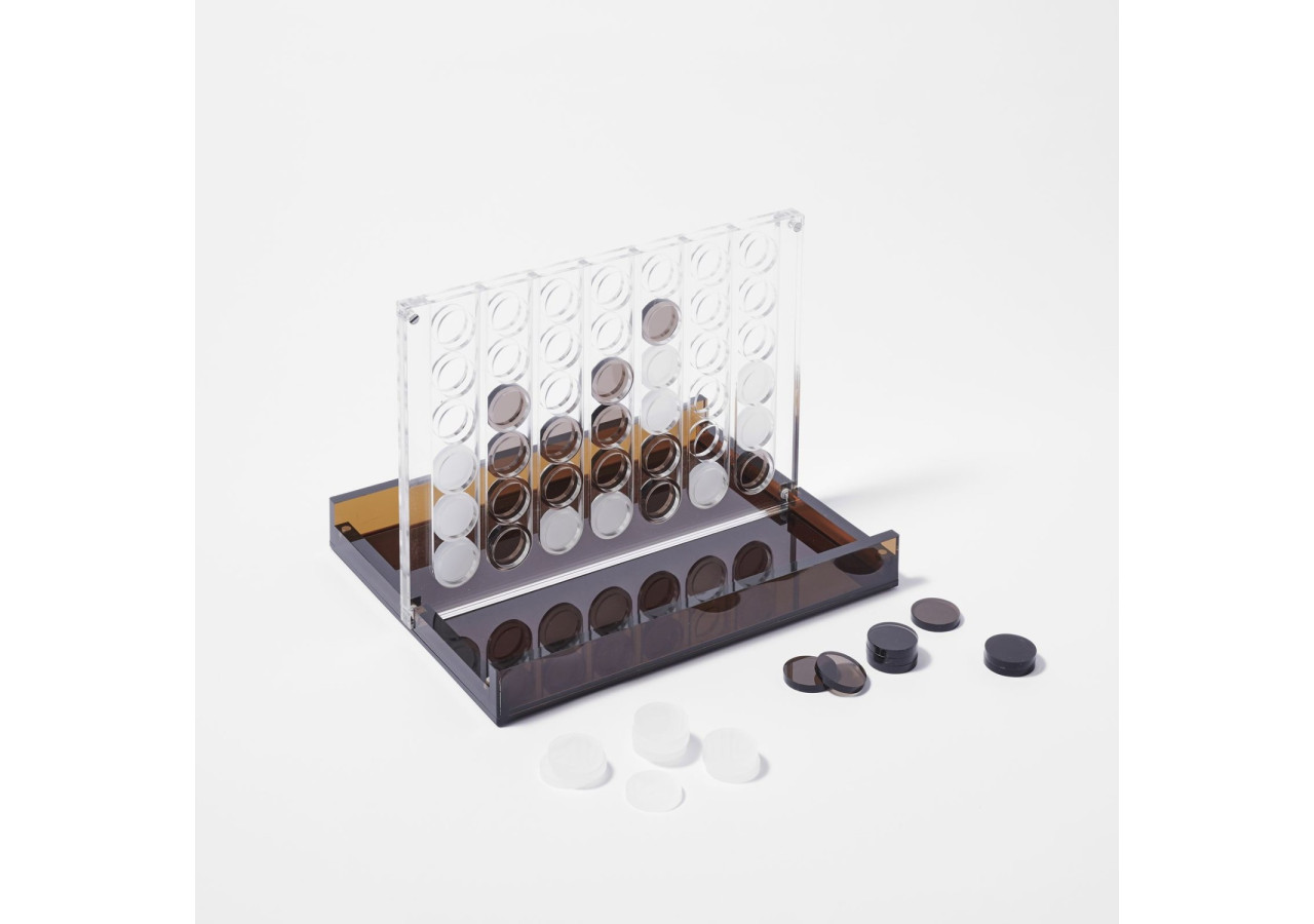 Jeu 4 en Ligne Lucite - Stratégie et Amusement en Famille - SU 053799 - Sunnylife