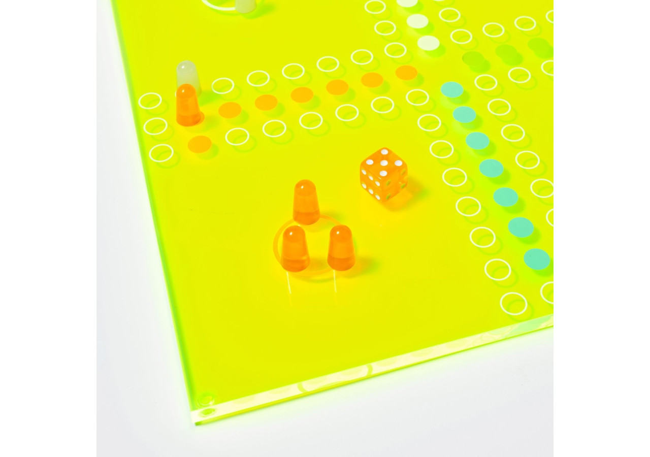 Jeu de Ludo en Lucite - Design moderne et famille - SU 053874 - Sunnylife