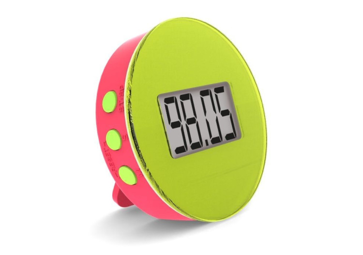 Minuteur numérique magnétique - 7 cm, vert - PE 810874 - Pebbly 2