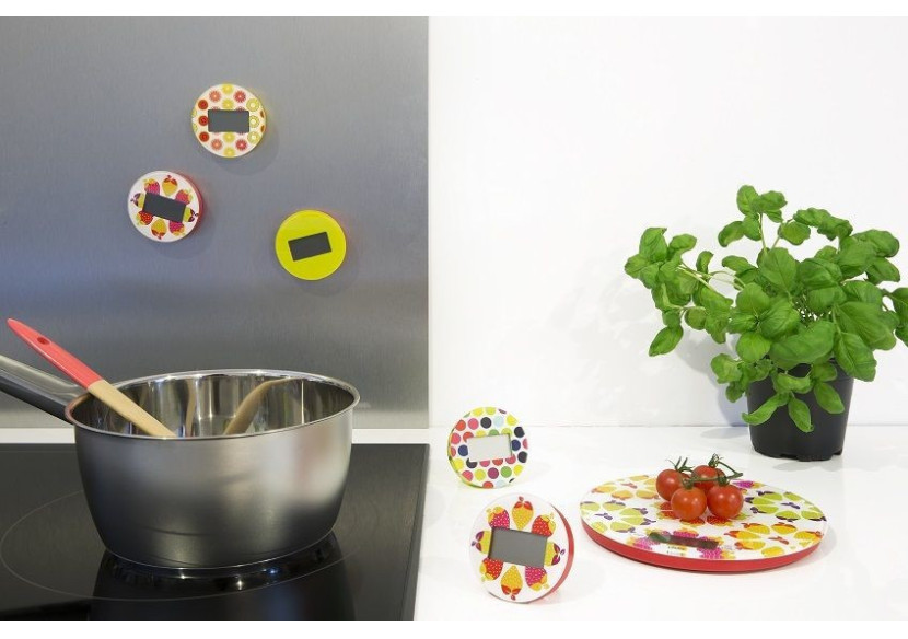 Minuteur numérique magnétique - 7 cm, vert - PE 810874 - Pebbly Minuteur numérique magnétique - 7 cm, vert - PE 810874 - Pebbly