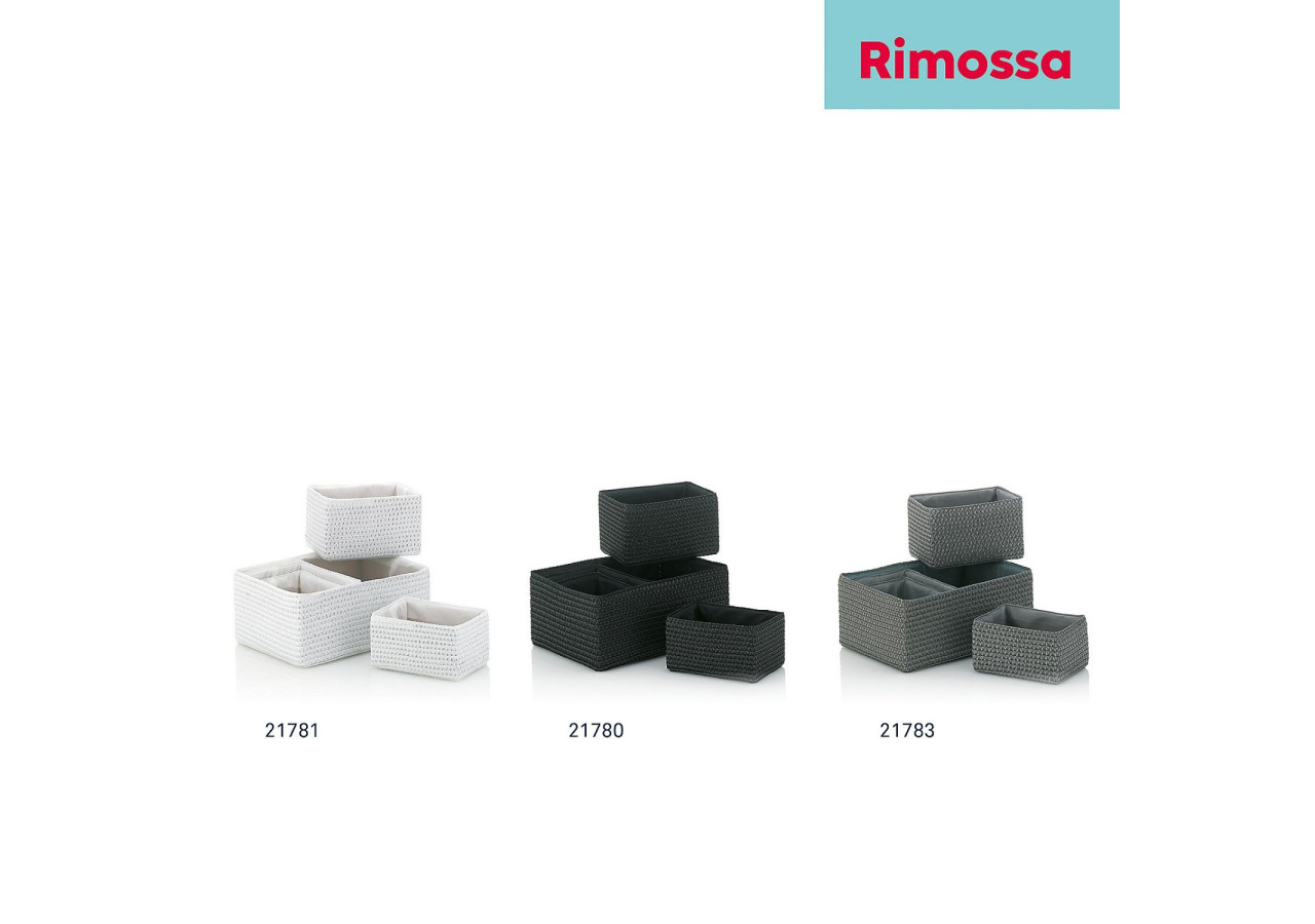 Set de 5 Panier Rimossa - Organisation Facile pour la Maison - KE 217814 - Kela Badkamer