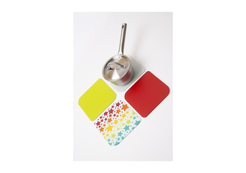 Dessous de Plat en Verre - Protection Colorée de 16 cm - PE 810836 - Pebbly Dessous de Plat en Verre - Protection Colorée de 16 cm - PE 810836 - Pebbly