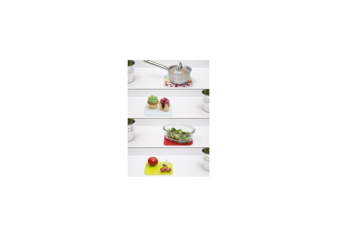 Dessous de Plat en Verre - Protection Colorée de 16 cm - PE 810836 - Pebbly