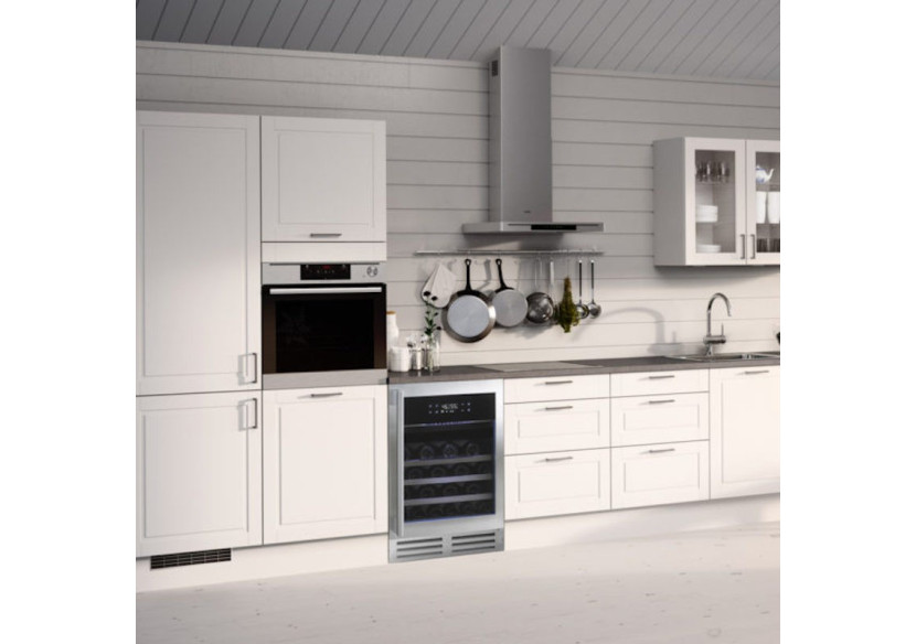 Cave à Vin Élégance - 2 Zones pour 46 Bouteilles - TT 678047 - Temptech