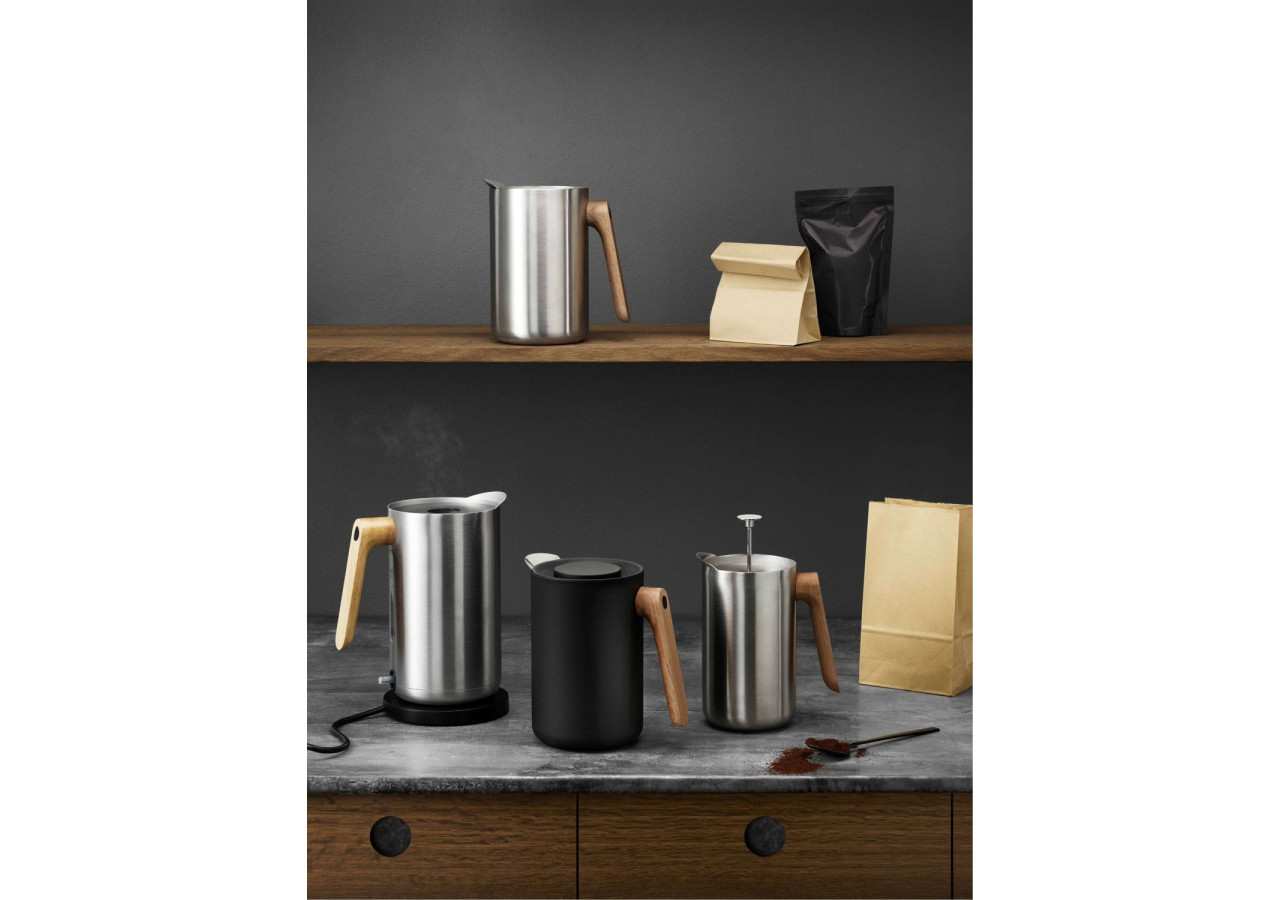 Cafetière Thermo Nordic Kitchen - 1 Litre en Acier Inoxydable - ES 182249 - Eva Solo