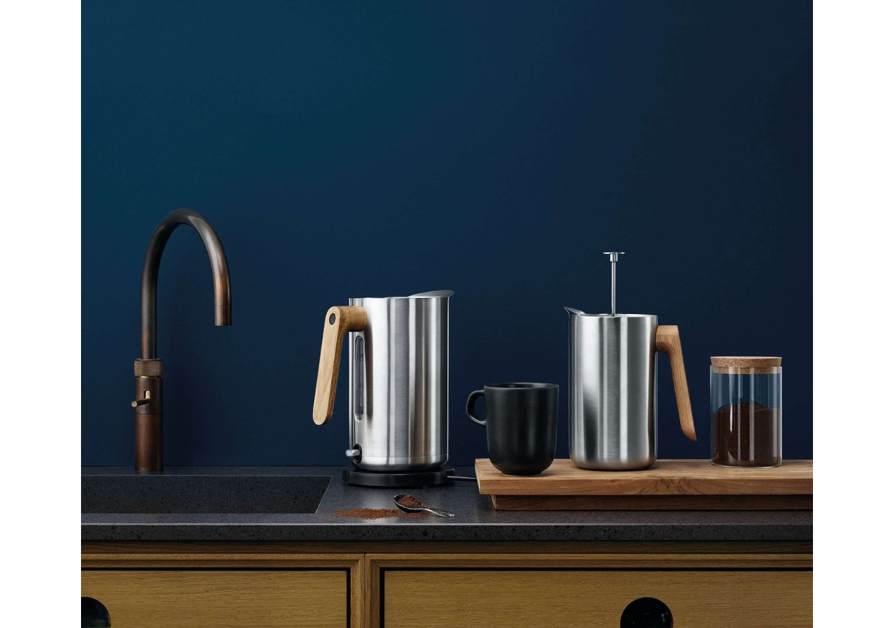 Cafetière Thermo Nordic Kitchen - 1 Litre en Acier Inoxydable - ES 182249 - Eva Solo