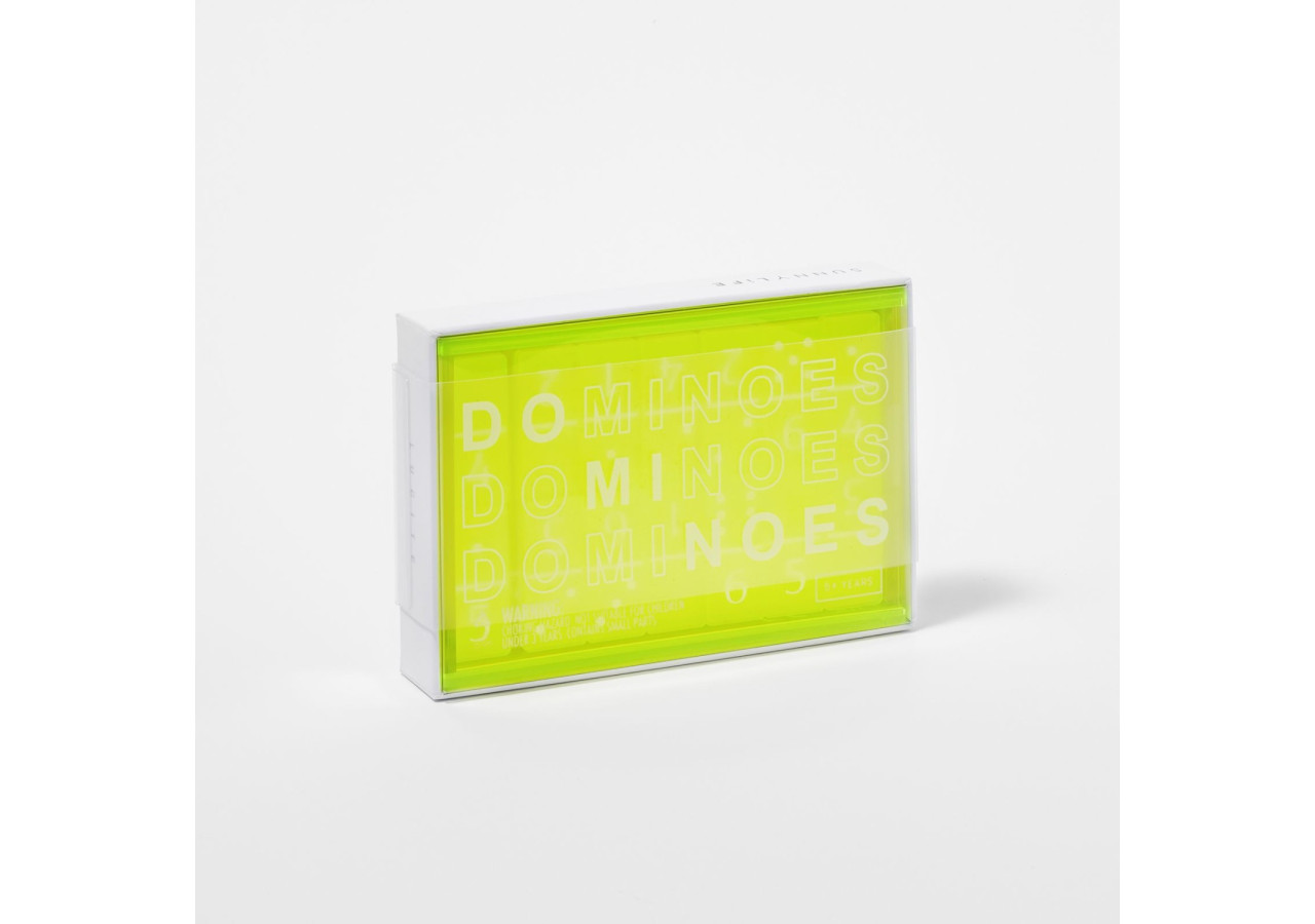 Dominos en Lucite - Jeu Tropical Stylé - SU 053843 - Sunnylife