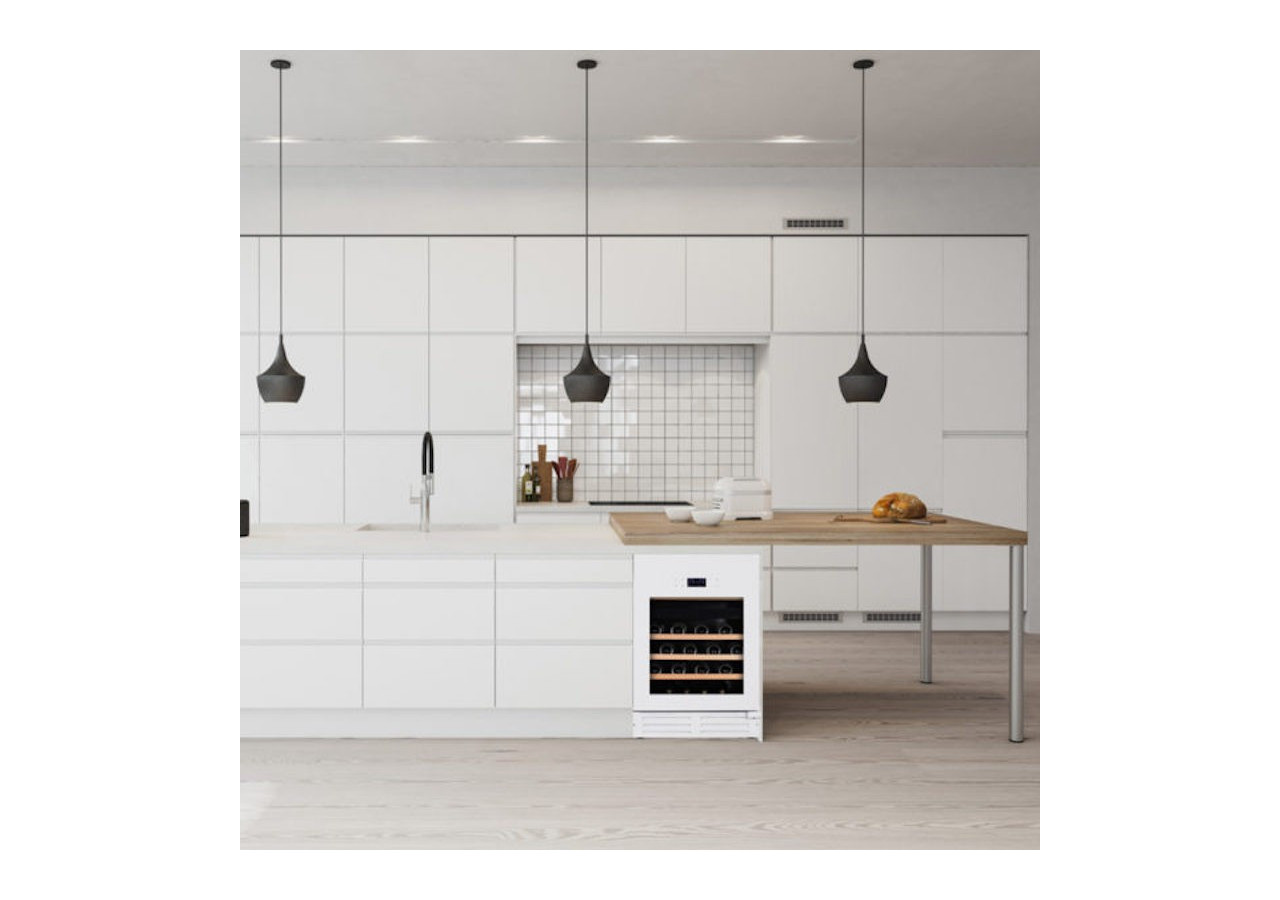 Cave à Vin Élégance - 2 Zones pour 46 Bouteilles - TT 678023 - Temptech