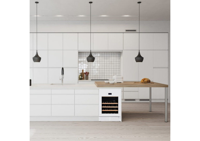 Cave à Vin Élégance - 2 Zones pour 46 Bouteilles - TT 678023 - Temptech