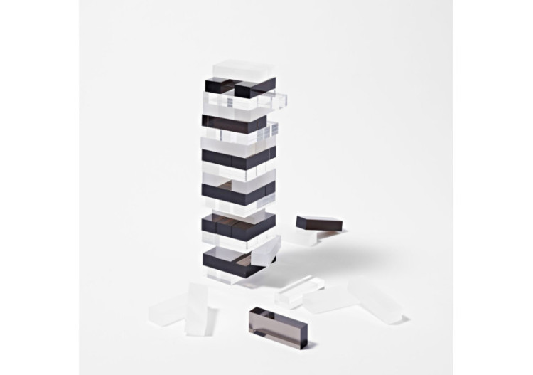 Jeu de Jenga Lucite - Design Élégant - SU 053805 - Sunnylife 2