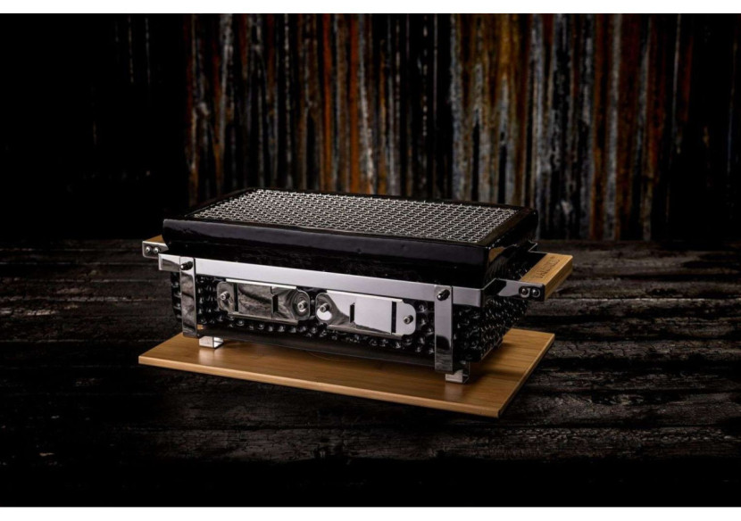 Grill de Table Shichirin - Rectangulaire en Céramique - YA 490768 - Yakiniku Grill de Table Shichirin - Rectangulaire en Céramique - YA 490768 - Yakiniku