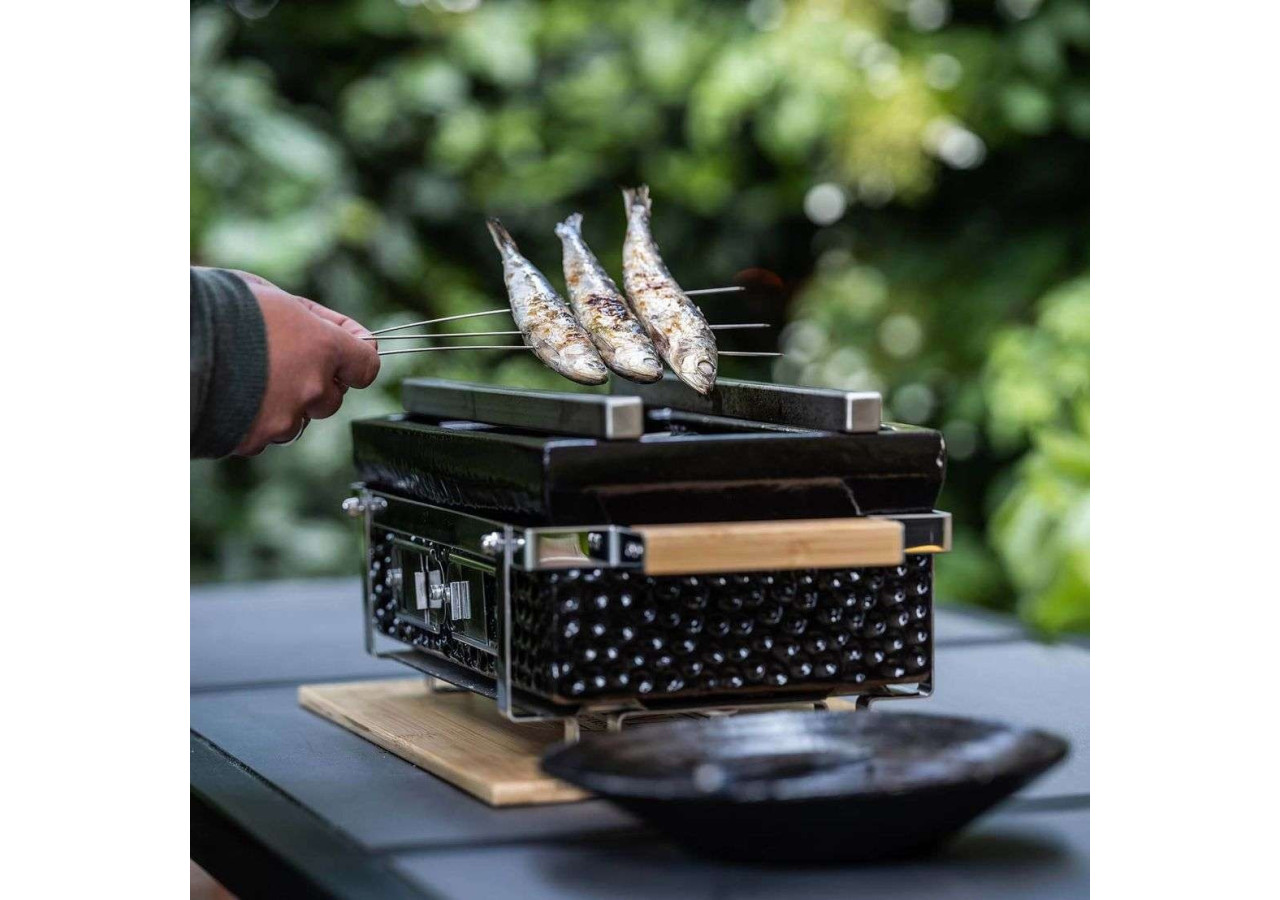 Grill de Table Shichirin - Rectangulaire en Céramique - YA 490768 - Yakiniku