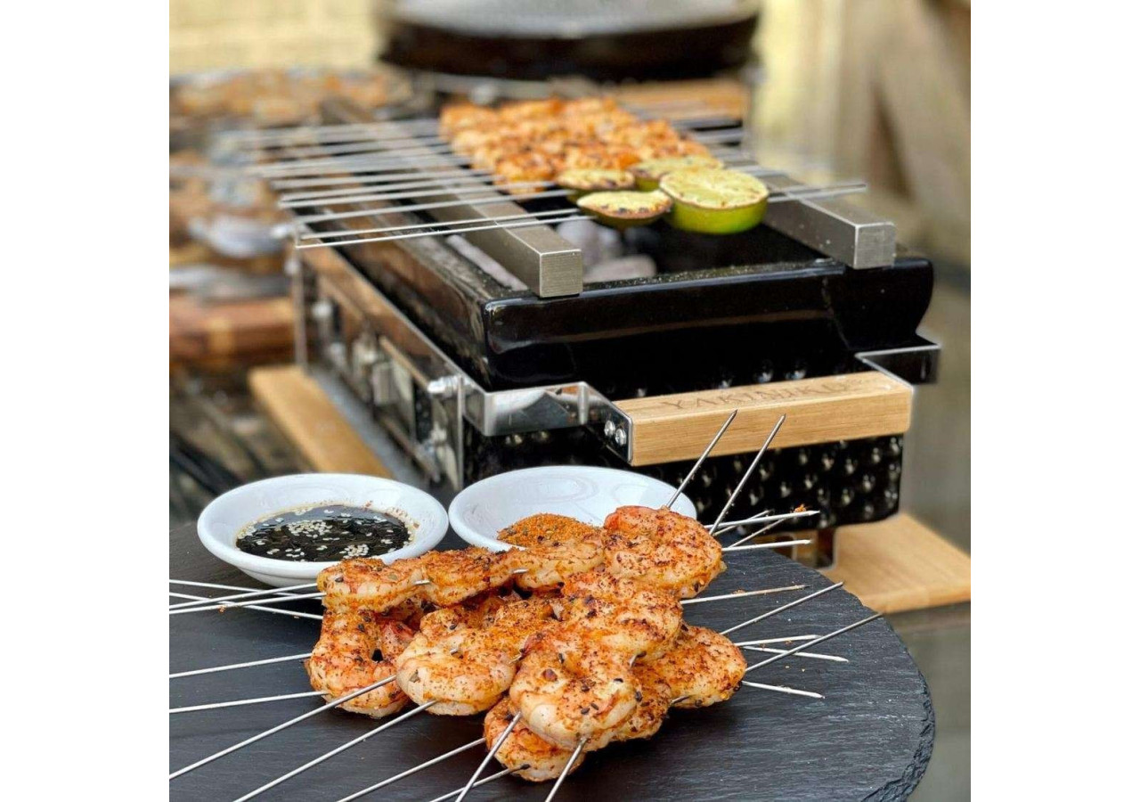 Grill de Table Shichirin - Rectangulaire en Céramique - YA 490768 - Yakiniku