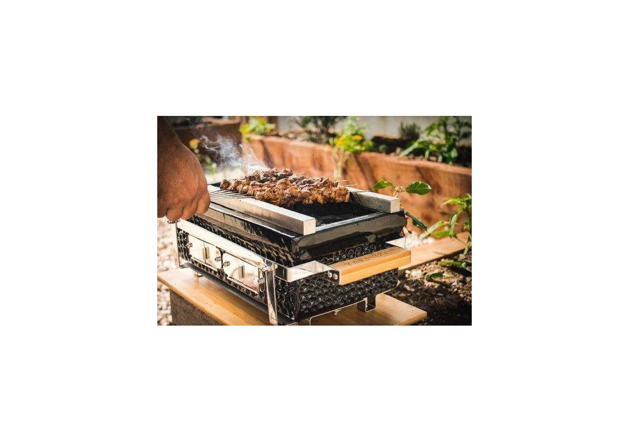 Grill de Table Shichirin - Rectangulaire en Céramique - YA 490768 - Yakiniku