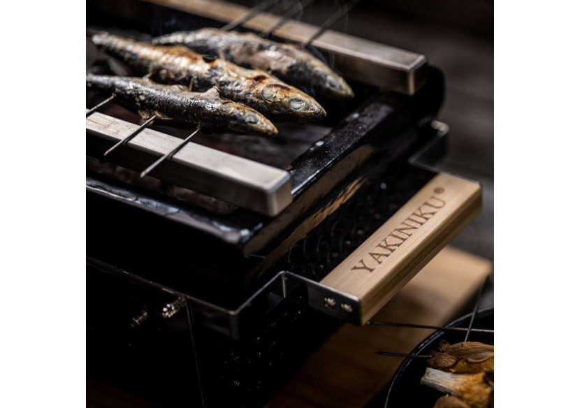 Grill de Table Shichirin - Rectangulaire en Céramique - YA 490768 - Yakiniku Grill de Table Shichirin - Rectangulaire en Céramique - YA 490768 - Yakiniku