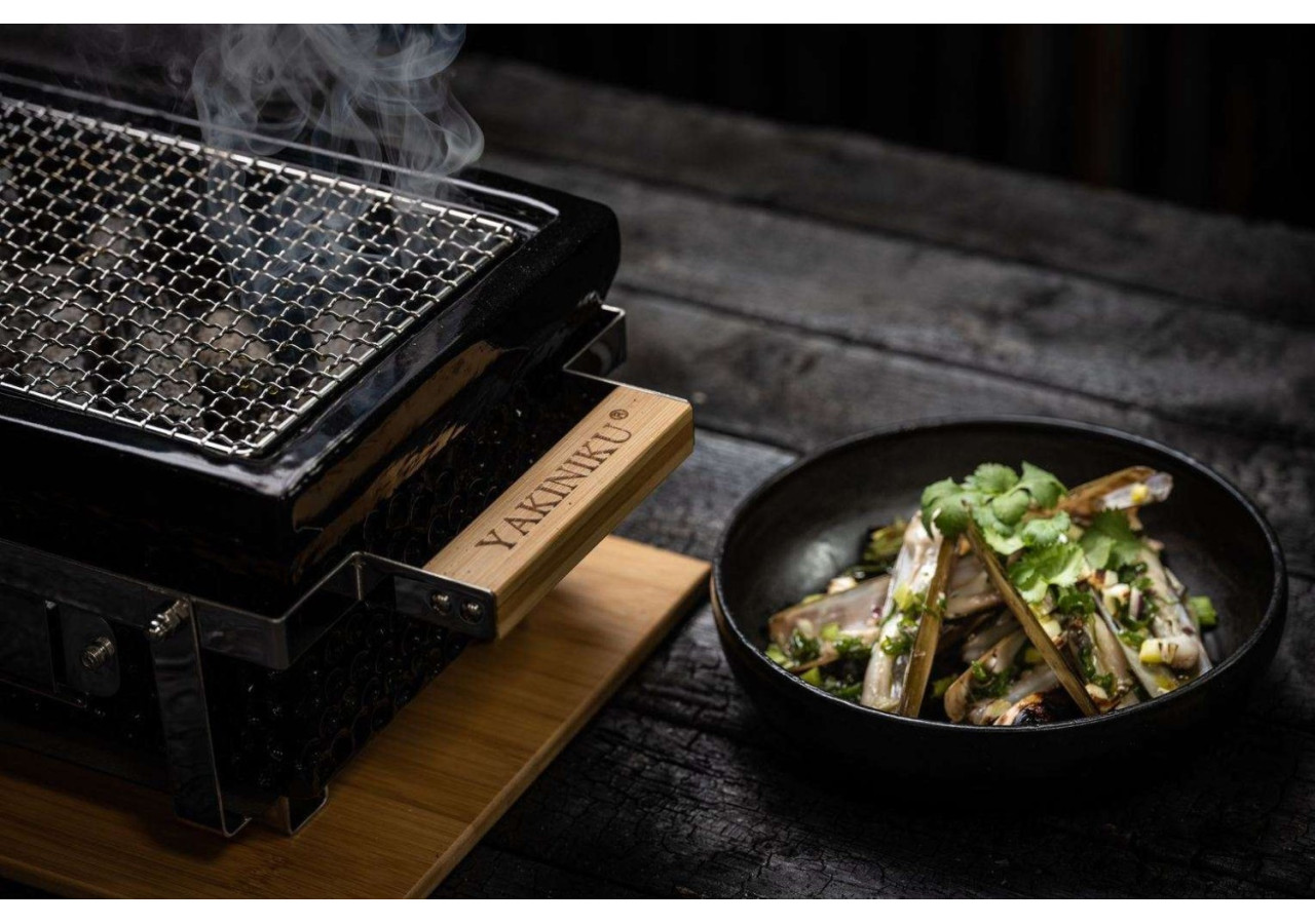 Grill de Table Shichirin - Rectangulaire en Céramique - YA 490768 - Yakiniku