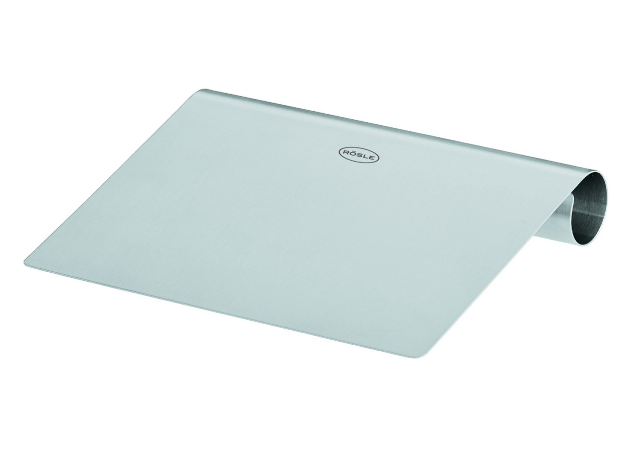 Racleur à Pâte en Acier Inoxydable - 15 x 12 cm - RS 129888 - Rösle Keuken