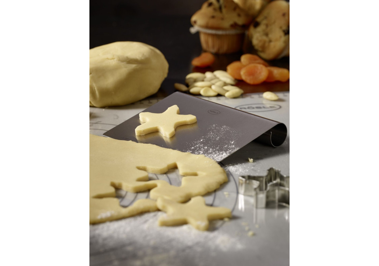 Racleur à Pâte en Acier Inoxydable - 15 x 12 cm - RS 129888 - Rösle Keuken